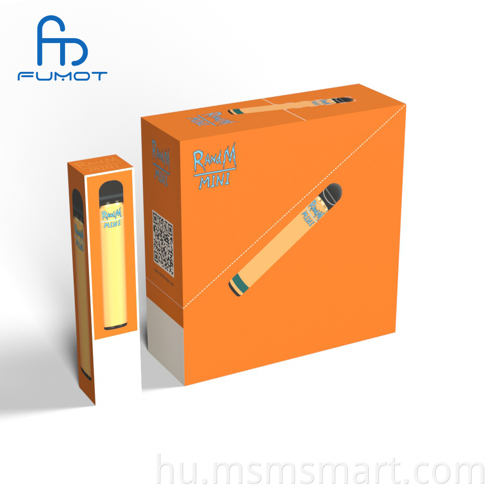 A Fumot eredeti RANDM Mini 10 színes doboz gyári közvetlen eladása 2021